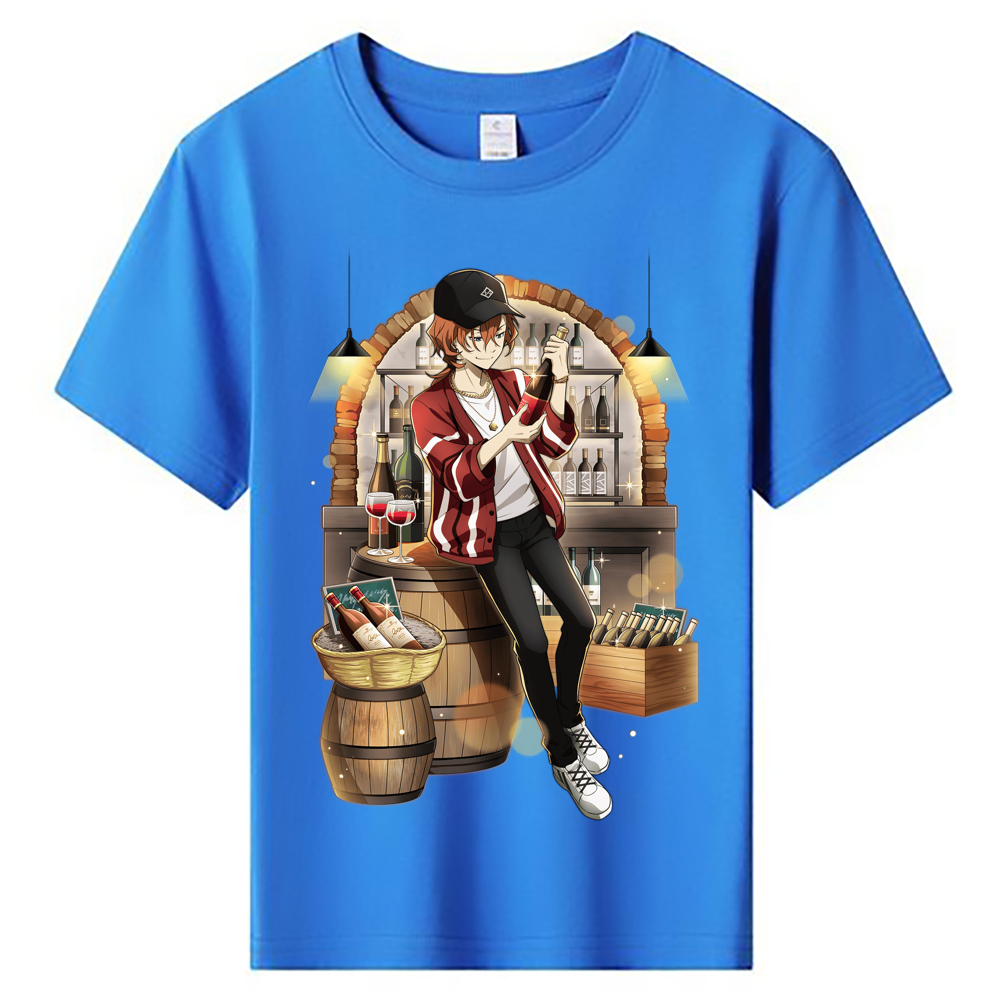 （画像用） 文豪ストレイドッグス Bungo Stray Dogs 綿100％キッズTシャツ（フロントプリント）
